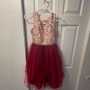 Girls size 14 formal dress